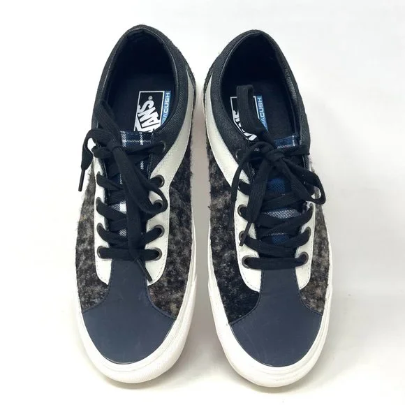 💖MEGA SALE💖Vans Bold Ni Panther Black Skateboarding Faux Fur  Men  VN0A3WLP2OO - Picture 6 of 11